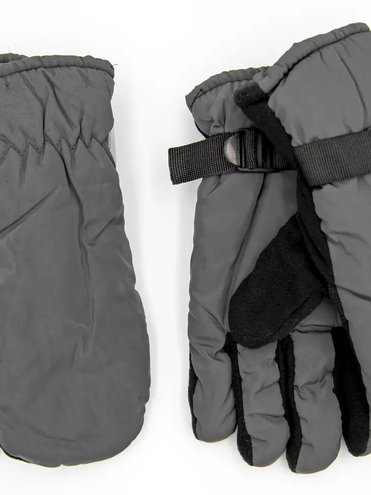 CAV-Grey Ski Gloves or Mittens