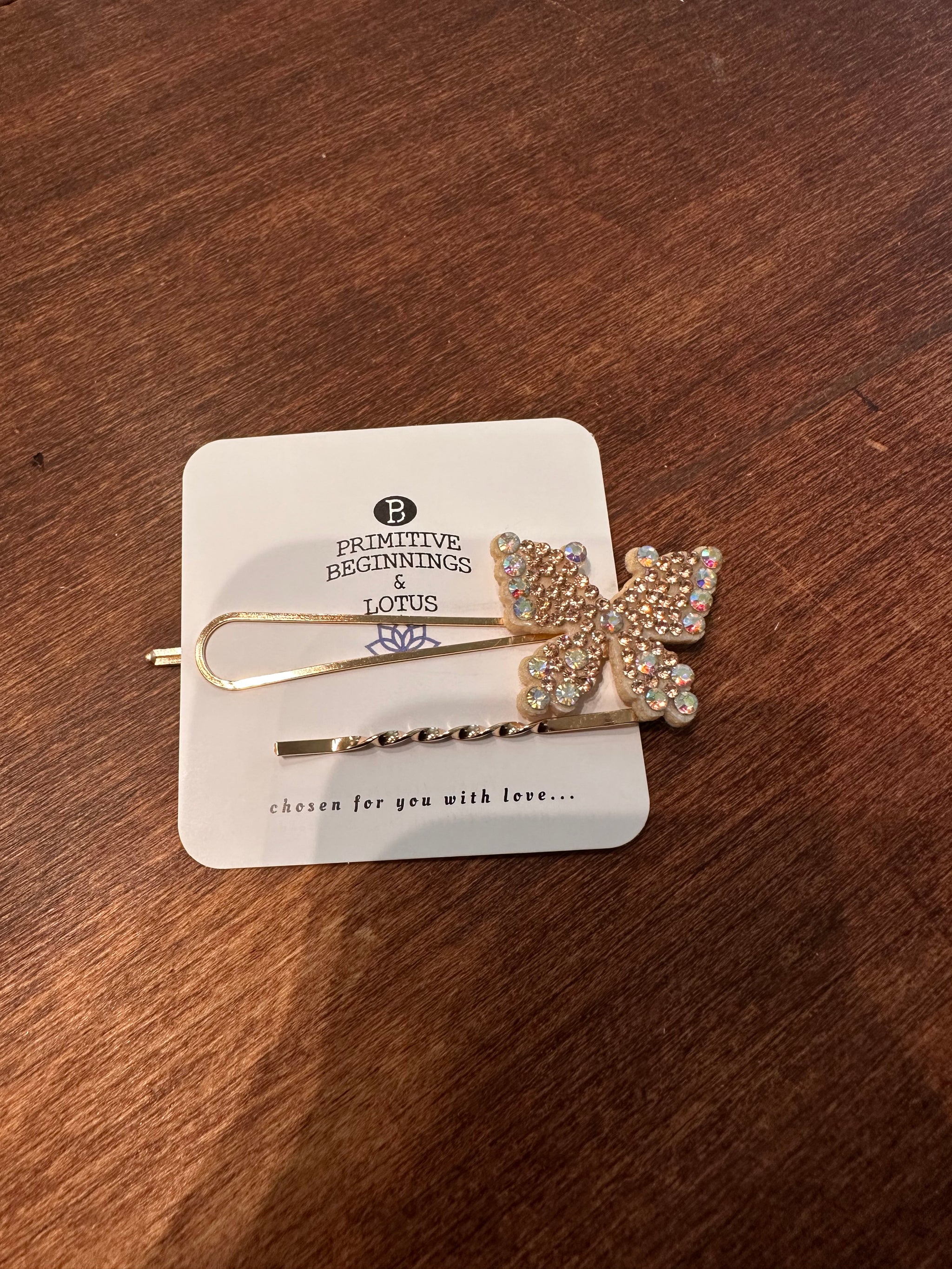 Butterfly Hair Clip Set