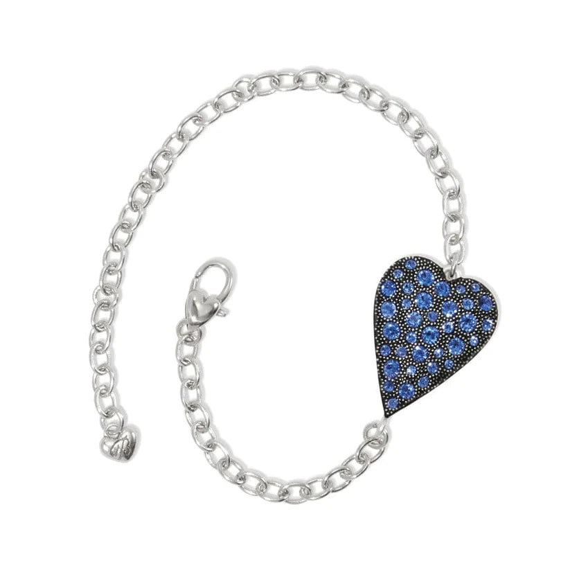 Gliston Heart Blue Petite Bracelet