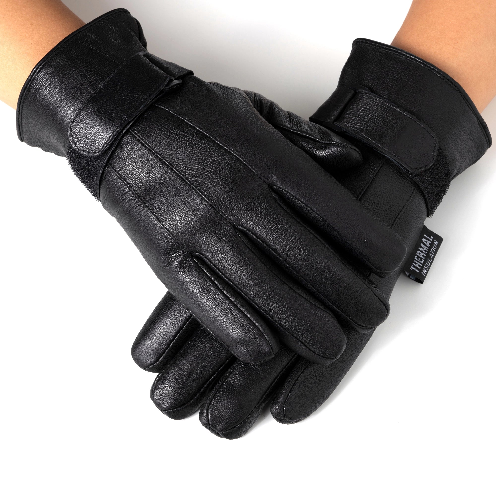 CAV-Mens Genuine Leather Gloves
