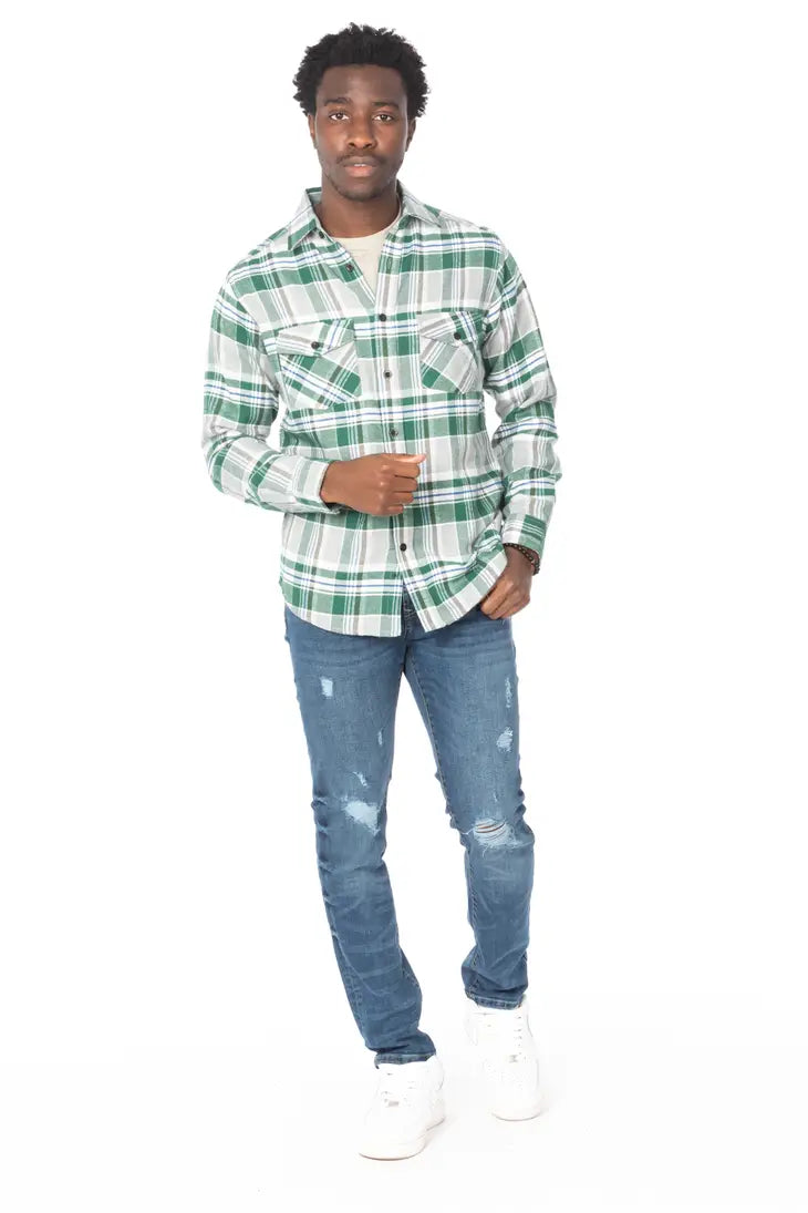 CAV-Mens Flannel Shirt