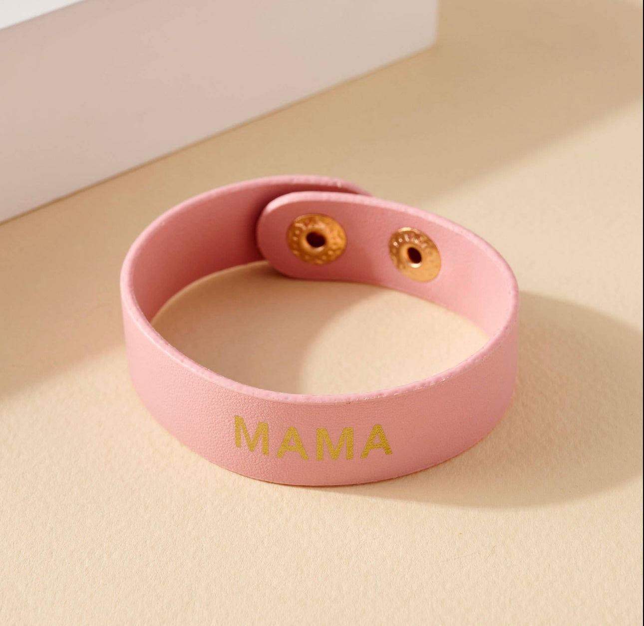 Mama Leather Bracelet