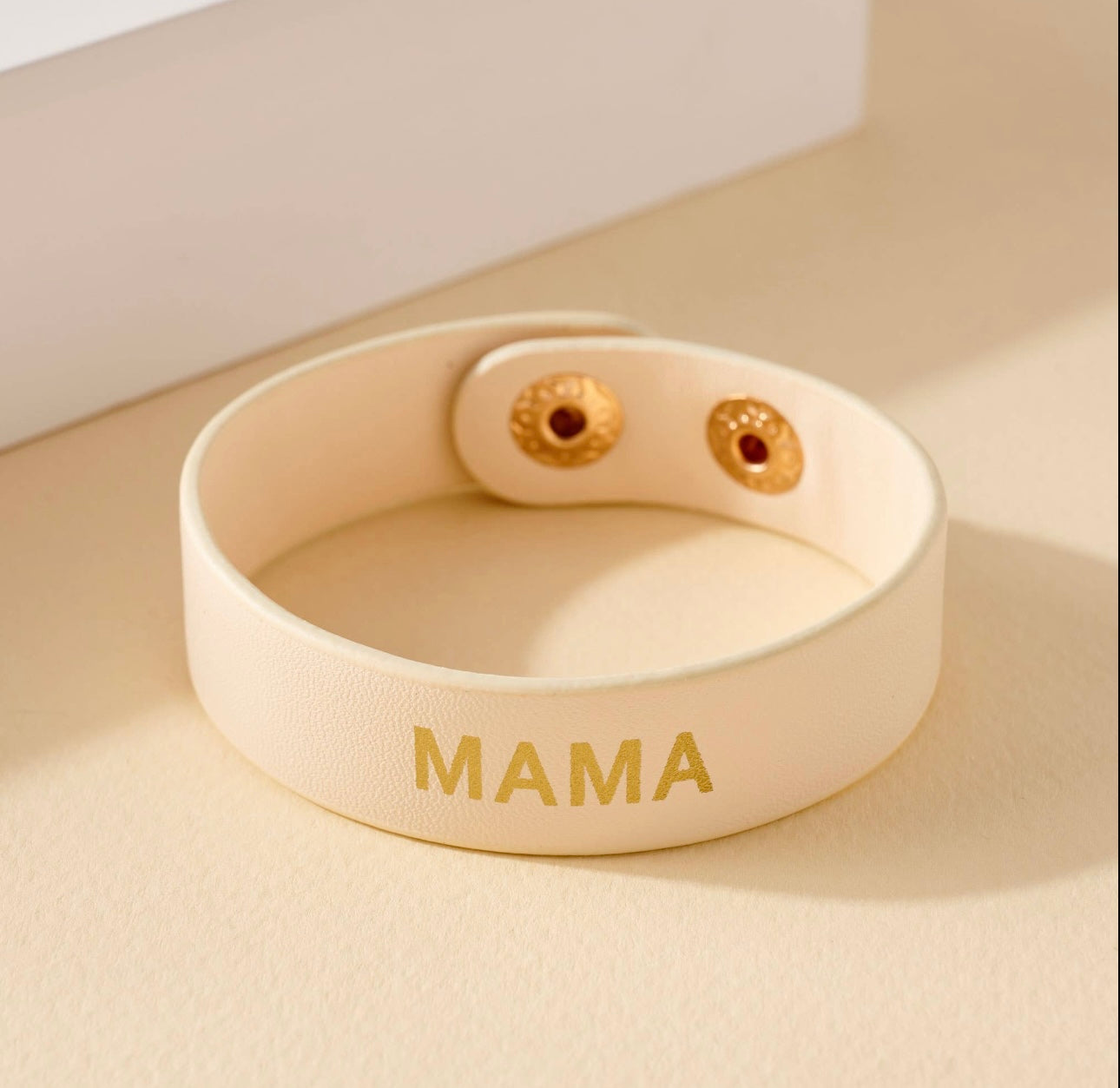 Mama Leather Bracelet