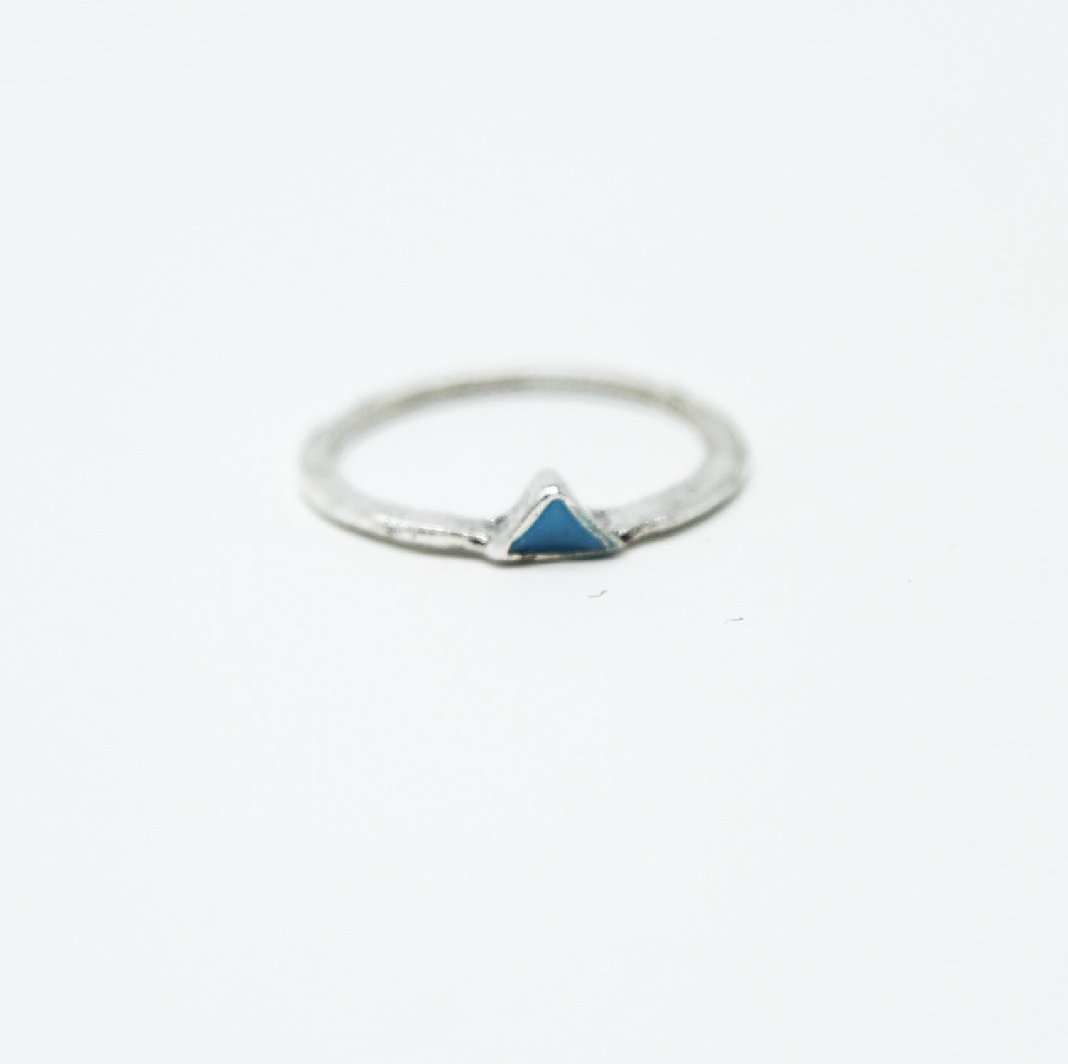 Triangle Turquoise Midi Ring