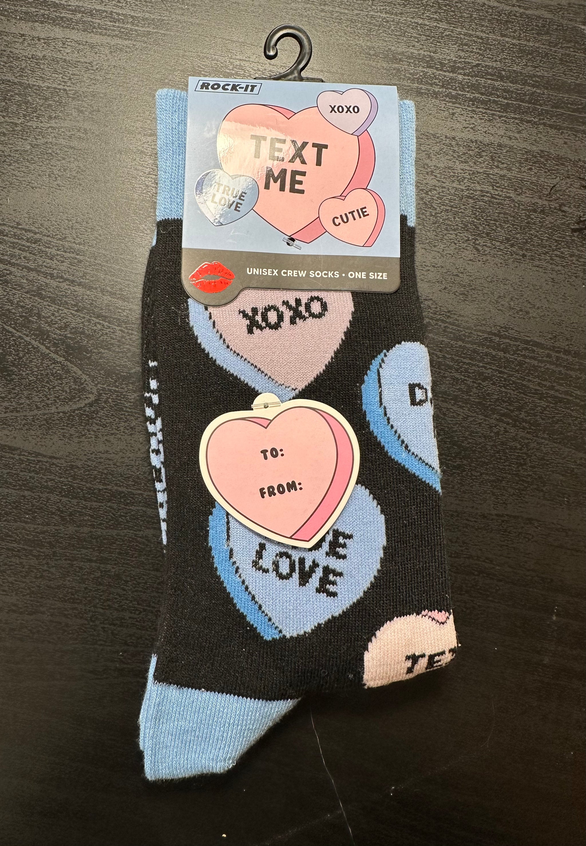 Text Me True Love Rock-It Socks