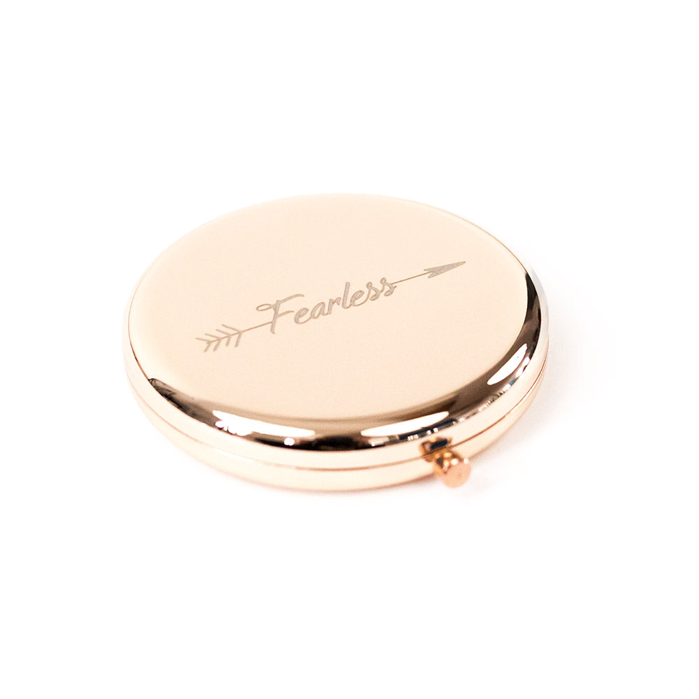 Rose Gold Compact Mirrors